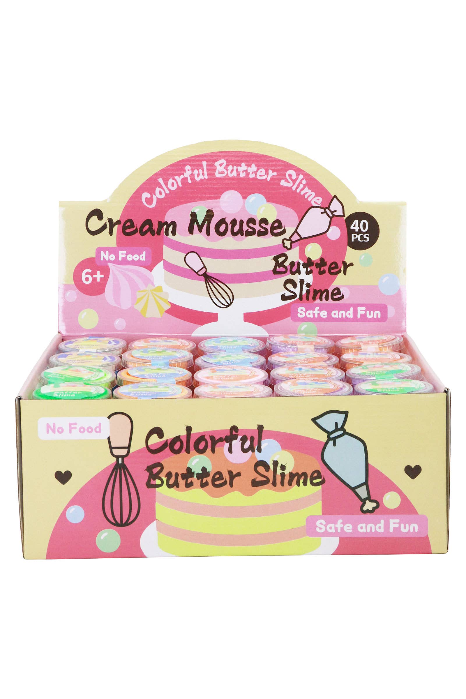 Soft Butter Matte Slime Mini Cup